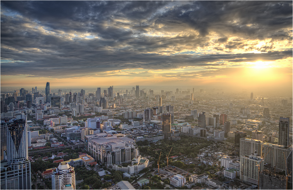 Bangkok city view 1