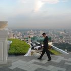 Bangkok, Das Sirocco Restaurant (Skybar) im 5 Sterne Lebua Hotel at State Tower