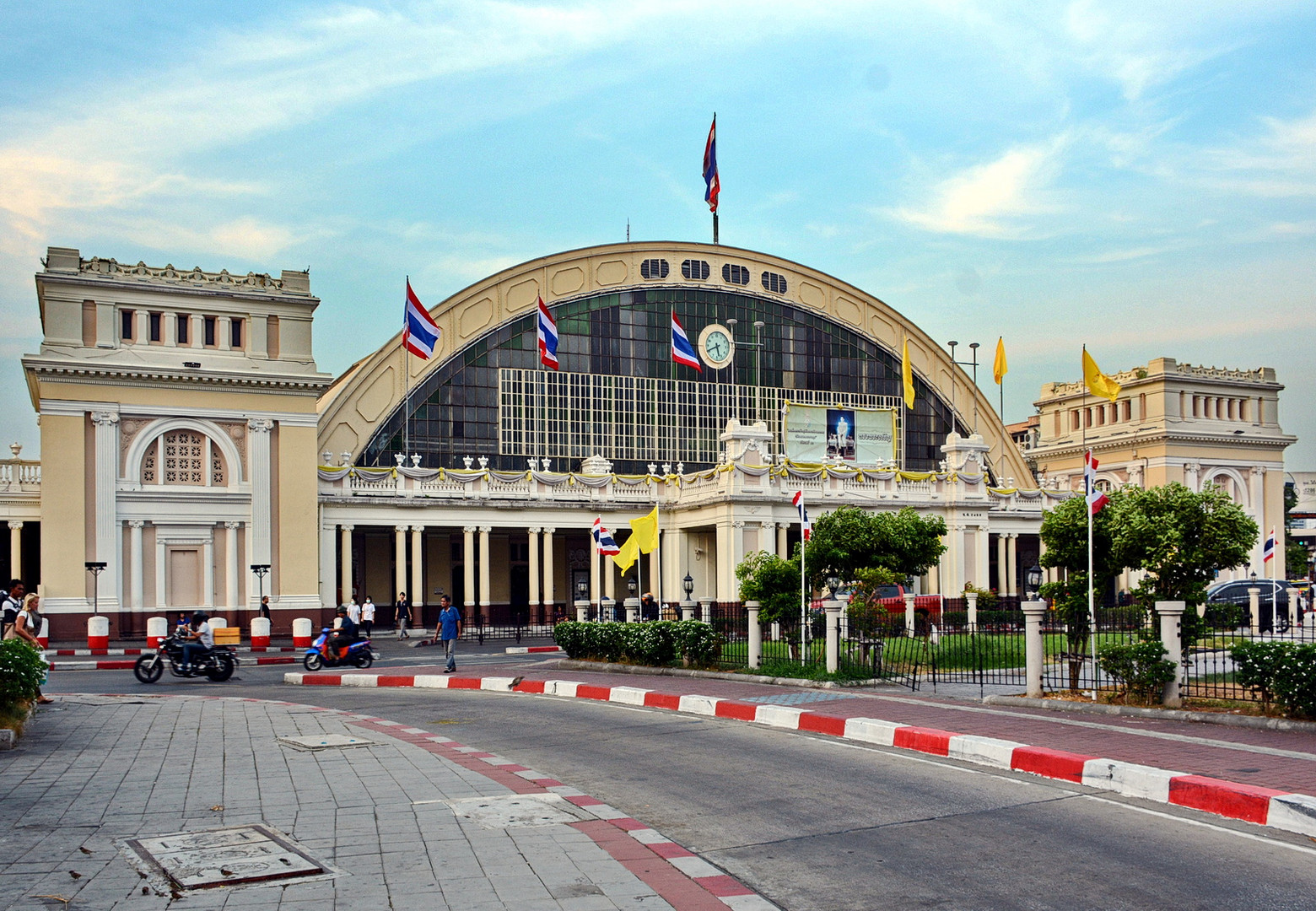 Bangkok der alte Bahnhof