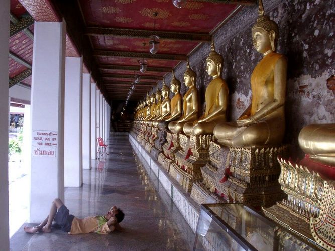 Bangkok: Ein Schläfchen in Ehren…