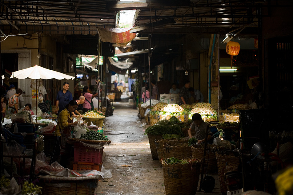 Bangkok flower market