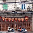 Bangkok - Geschlossenes Geschäftshaus in der Altstadt