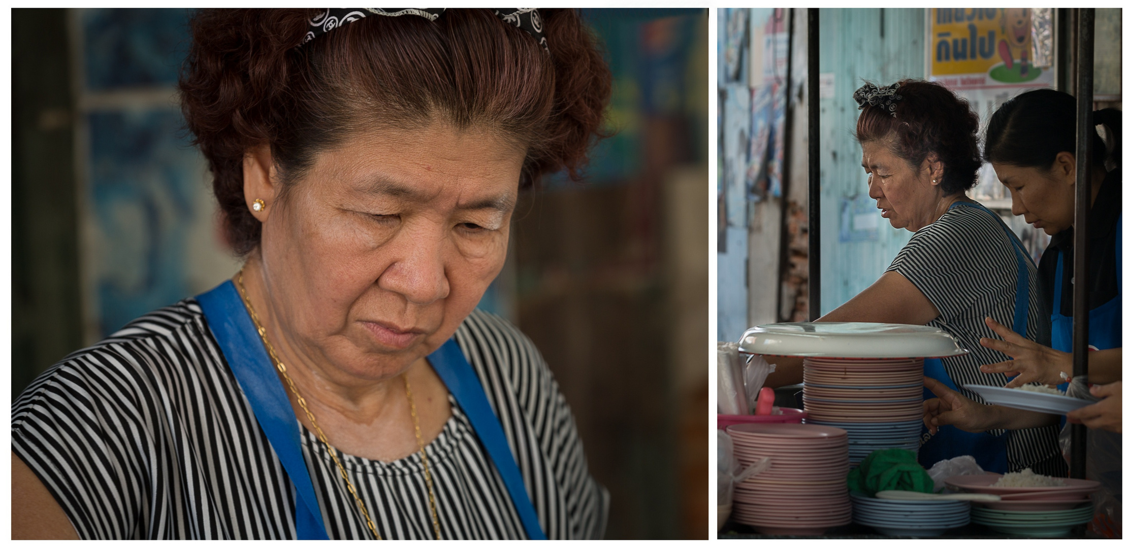 Bangkok - Gesichter in der Menge