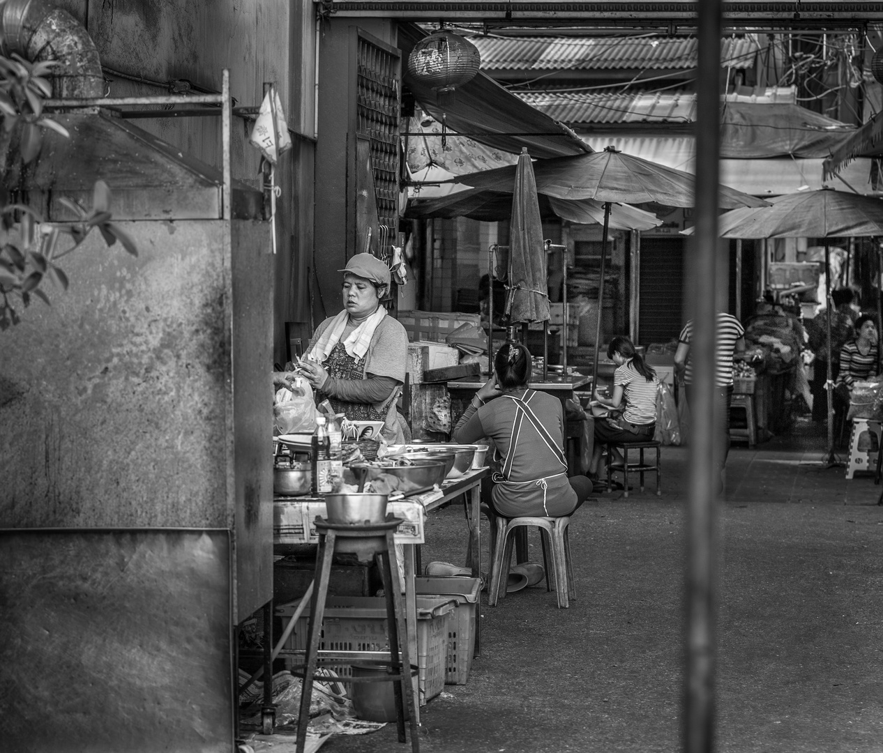 Bangkok - Gesichter in der Menge