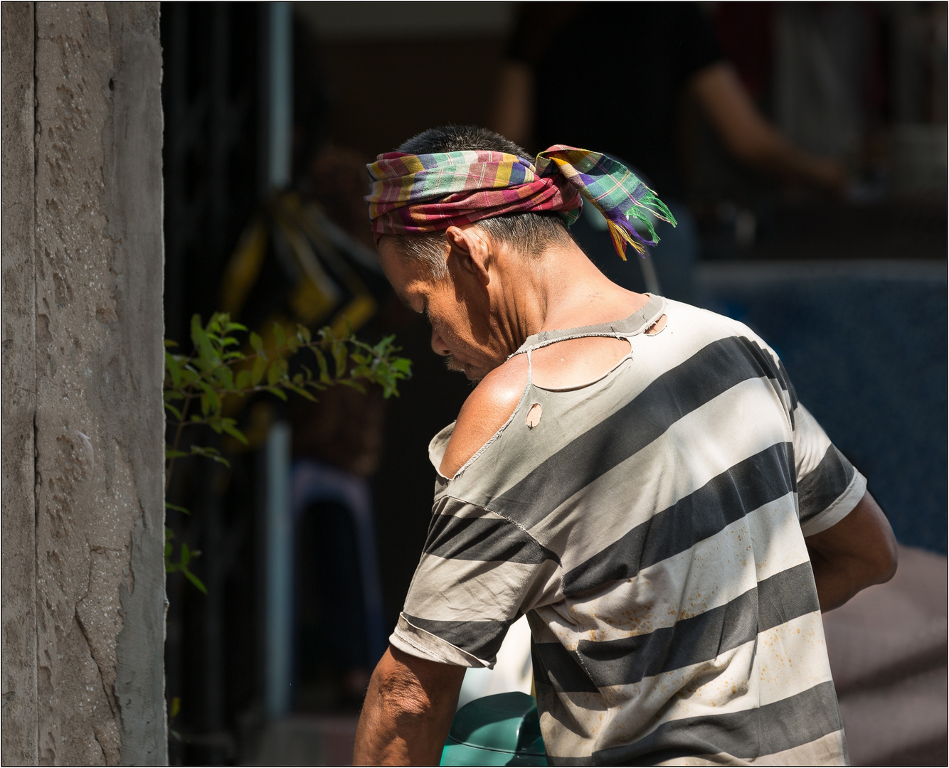 Bangkok- Gesichter in der Menge