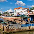 Bangkok Noi - Ponton mit Schiffswracks