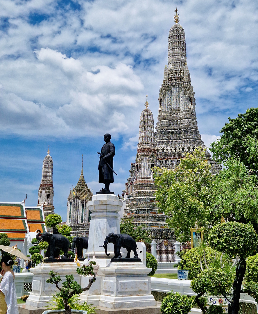 Bangkok Noi - Tempel der Morgenröte