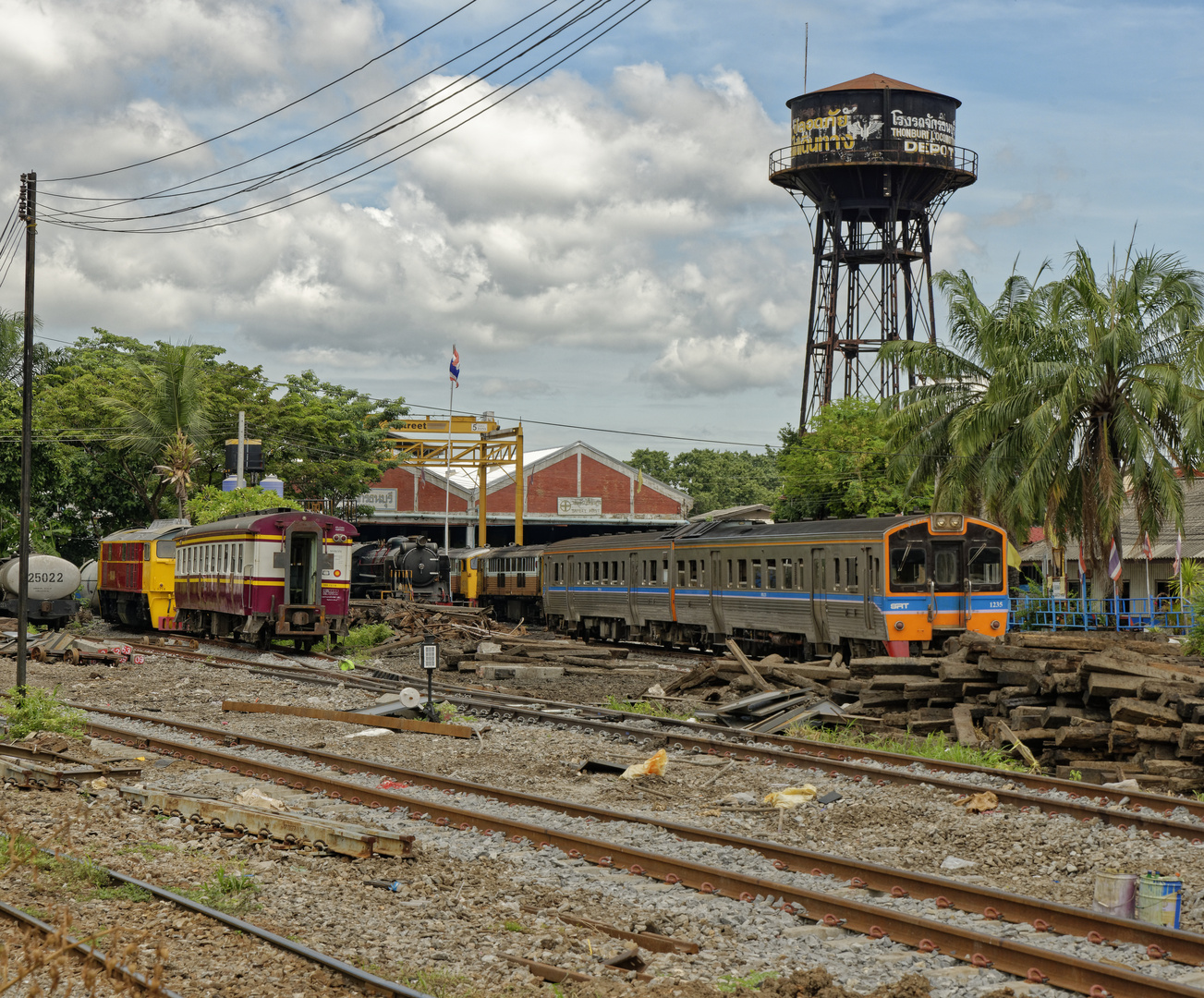 Bangkok Noi - Thonburi Bahnbetriebswerk