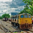 Bangkok Noi - Thonburi Bahnhof (Type UM12C - 4014 Bj. 1964)