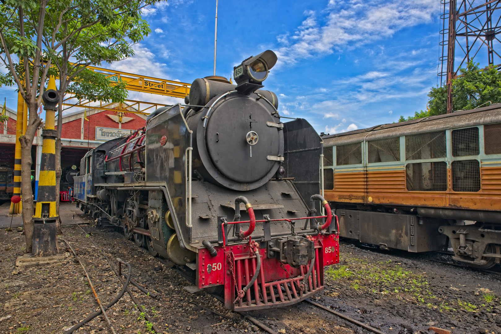 Bangkok Noi - Thonburi Depot (Bahnbetriebswerk)