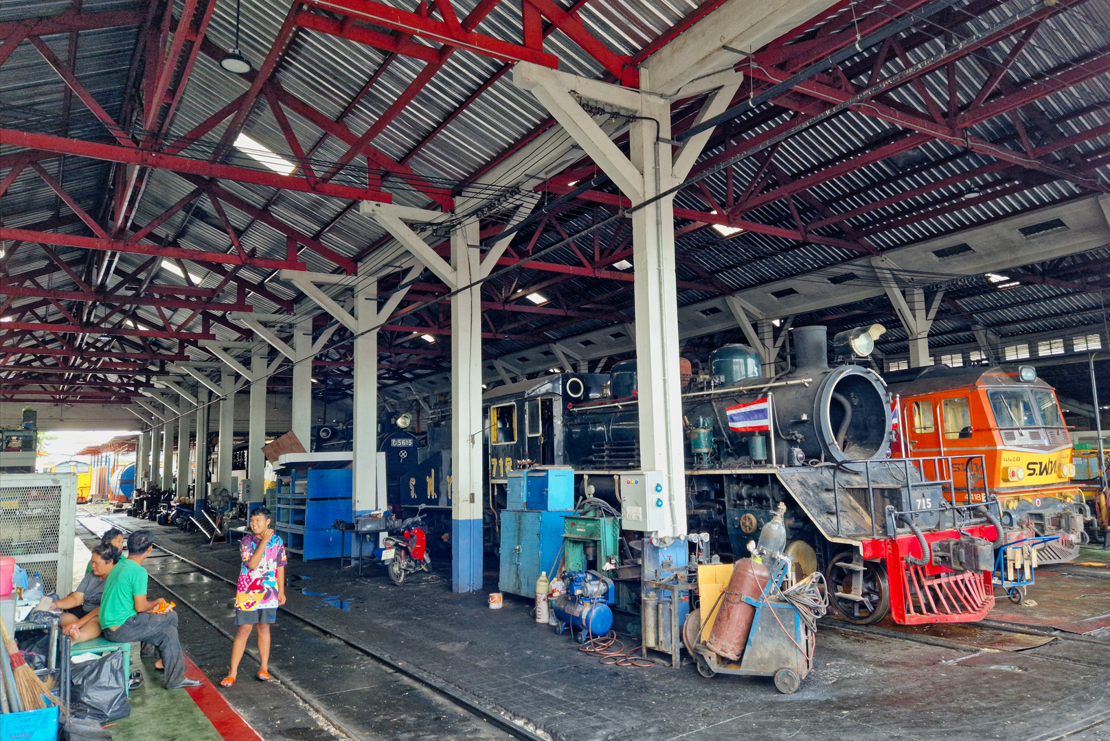 Bangkok Noi - Thonburi Lokomotivdepot