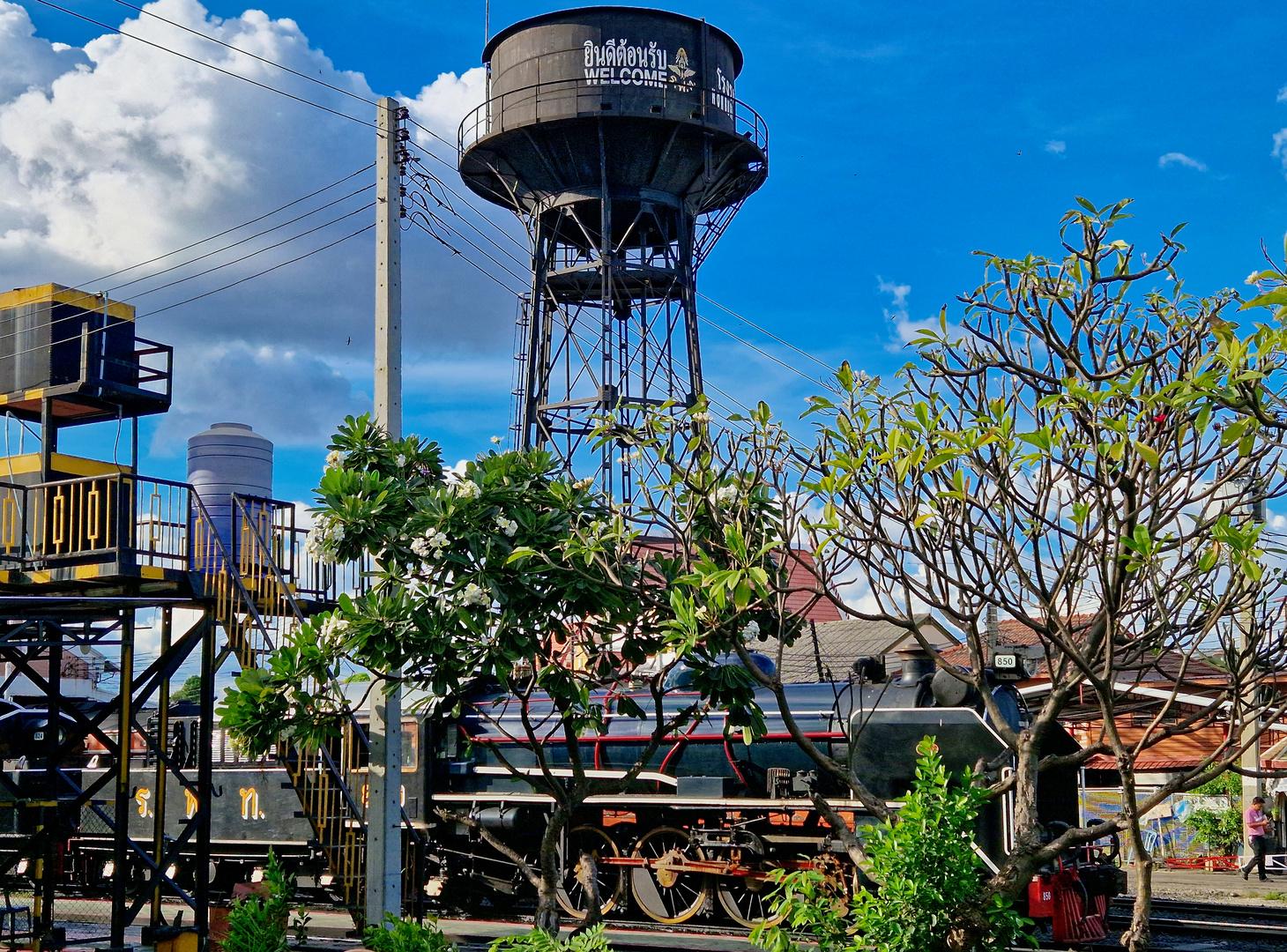 Bangkok Noi - Thonburi Lokomotivdepot (Wasserturm)