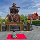 Bangkok Noi - Wat Rakhang - Somdet Toh Denkmal