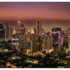 Bangkok Panorama bei Nacht