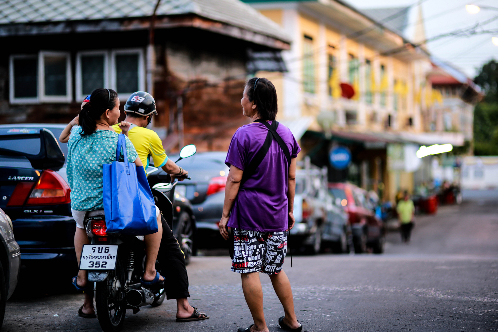 Bangkok, scène de rue.