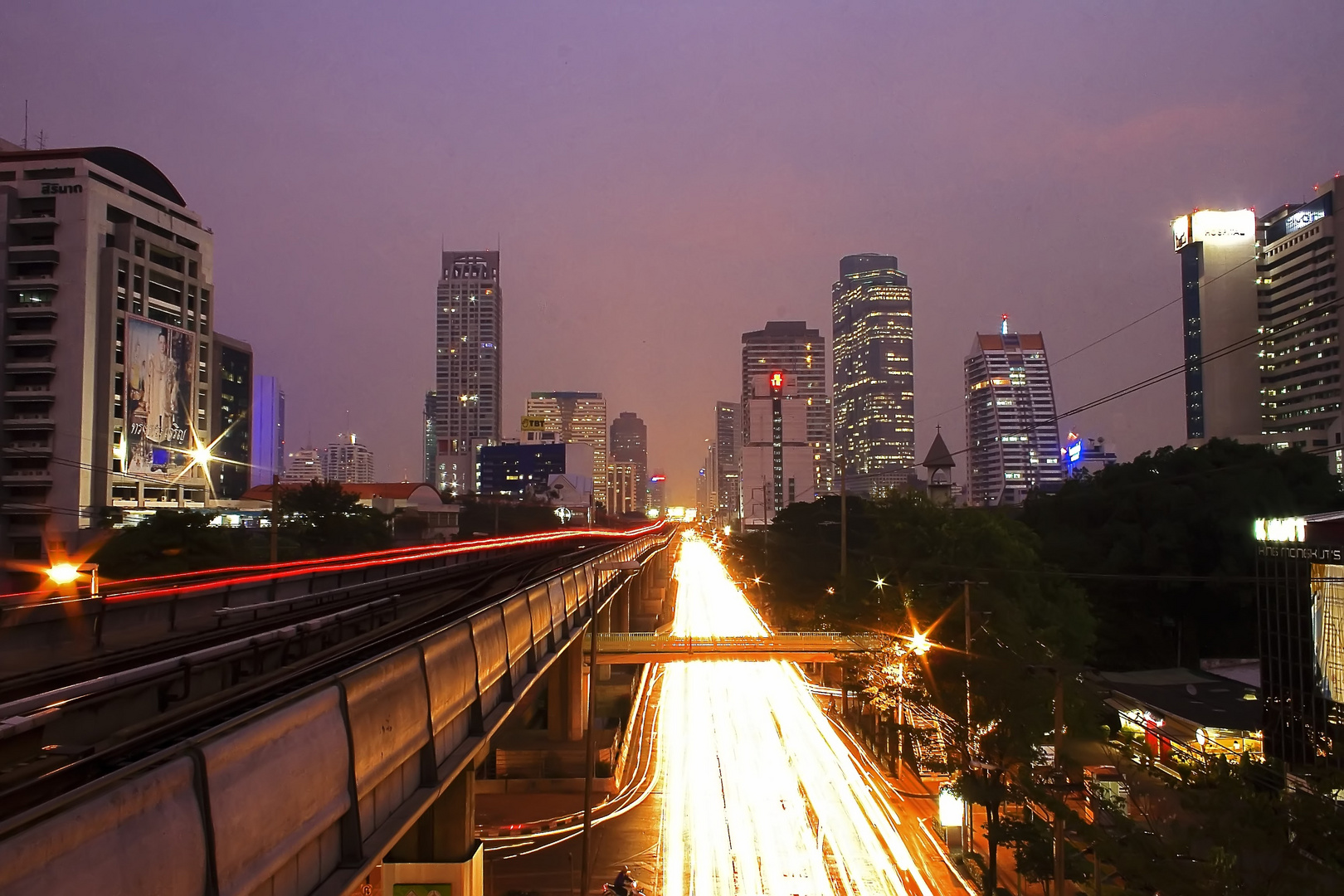 Bangkok schläft nie.