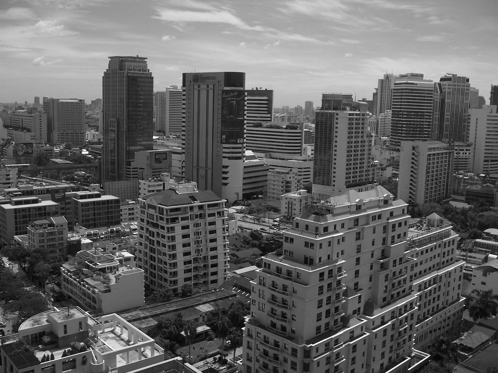 Bangkok: Schnappschuss aus dem Hotelzimmer