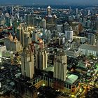 Bangkok Skyline Blick vom Baiyoke Tower II (304 Meter)