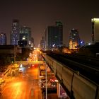 Bangkok Skytrain Nightshot