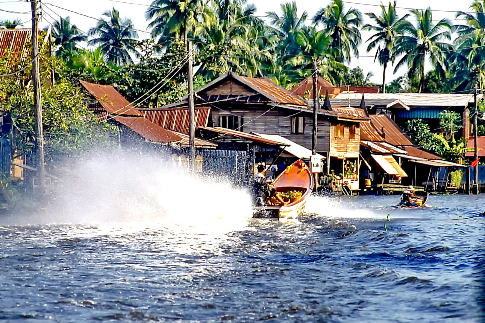 Bangkok Speedboat in the Klongs