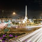 Bangkok traffic by night