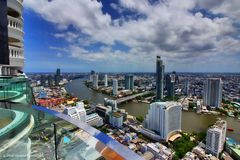 Bangkok - unendlicher Ausblick vom Hotel LEBUA