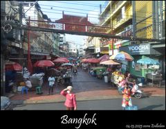 Bangkok vor dem  Erdbeben  4.3.2025