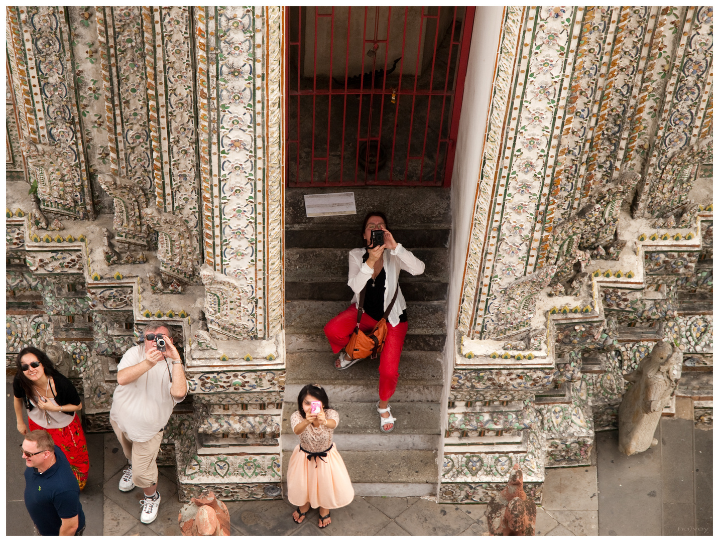 Bangkok - Wat Arun downstairs