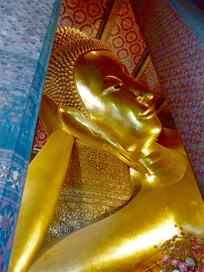 Bangkok, Wat Pho, Lying Buddha