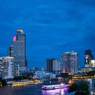 Bangkok zur blauen Stunde