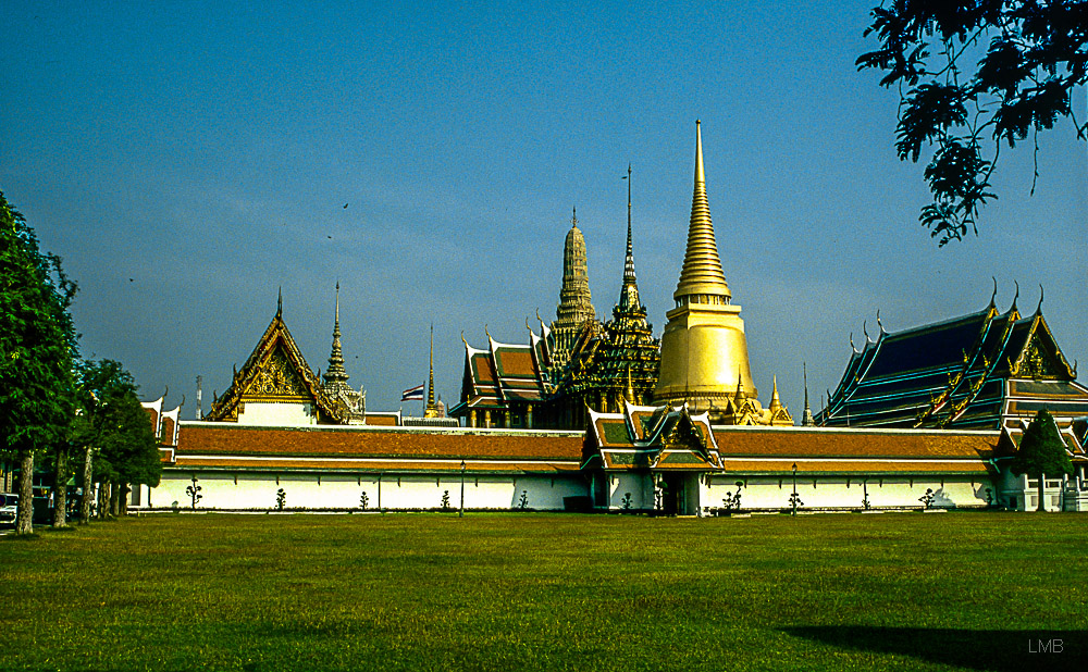 Bangkoks goldene Seite