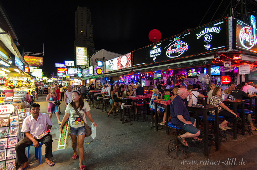 Bangla Rd. bei Nacht