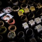 Bangles at the flea market