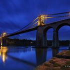 Bangor, Menai Suspension Bridge, Wales, UK