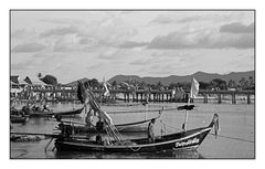 Bangrak Pier Fisherman Koh Samui