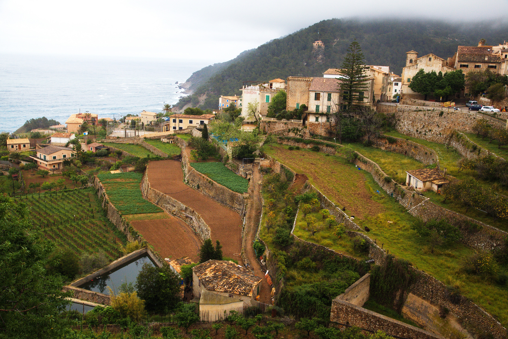 Banjalbufar an der Westküste von Mallorca