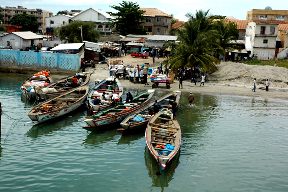 Banjul Hafen