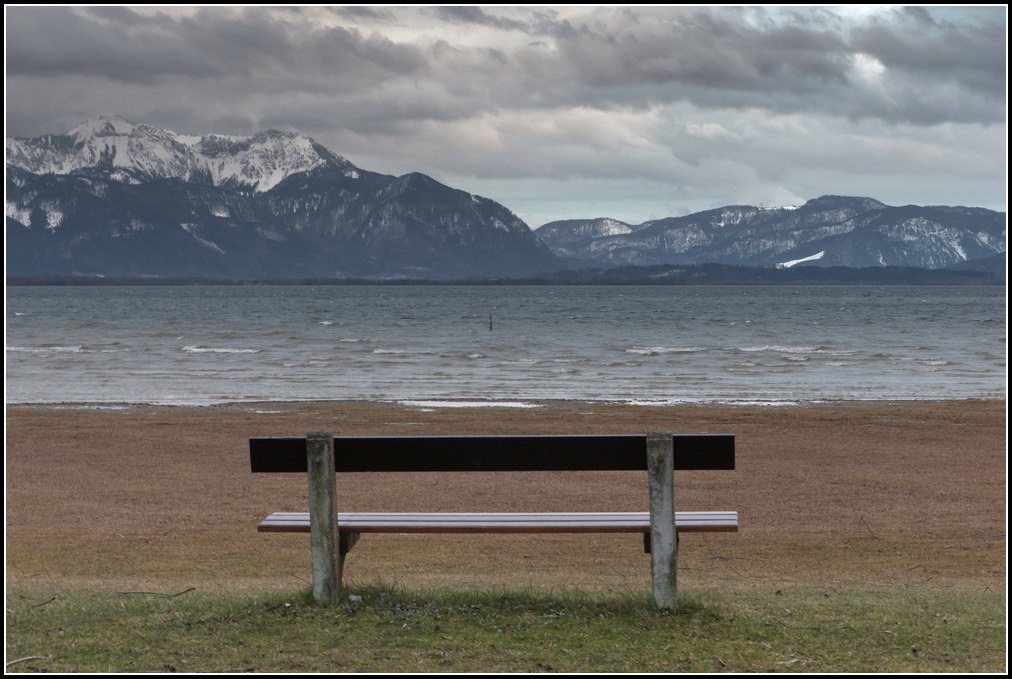 Bank am Chiemsee