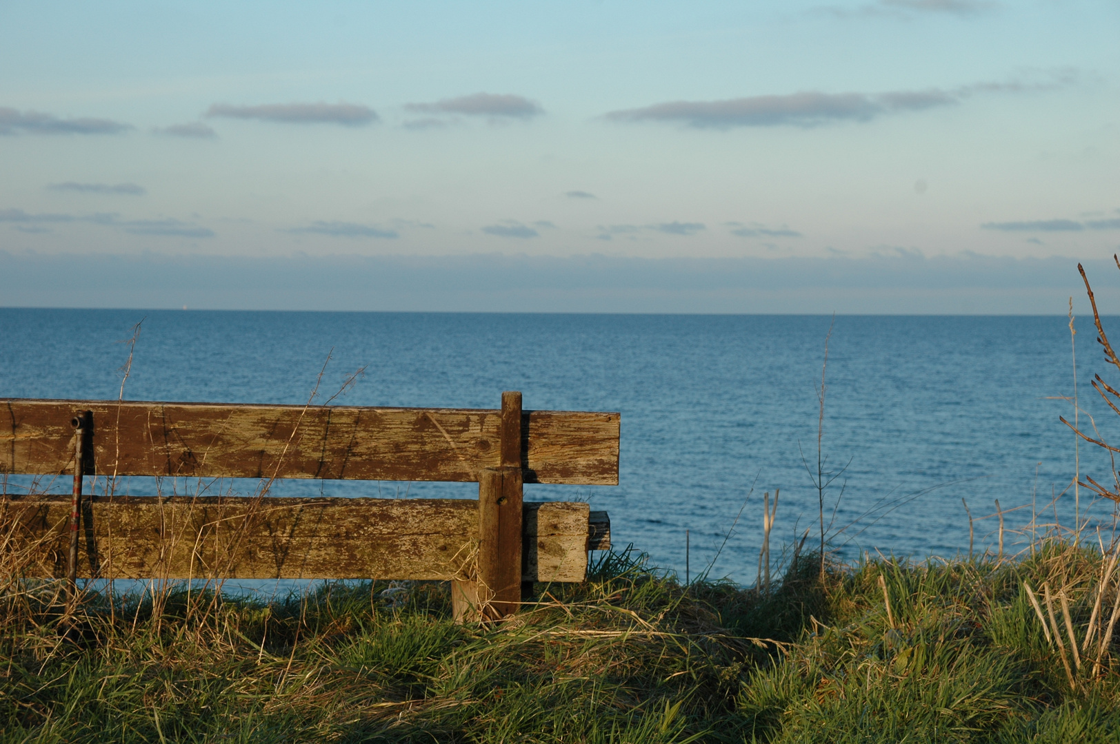 Bank an der Ostsee