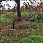 Bank im Klostergarten Eisleben-Helfta