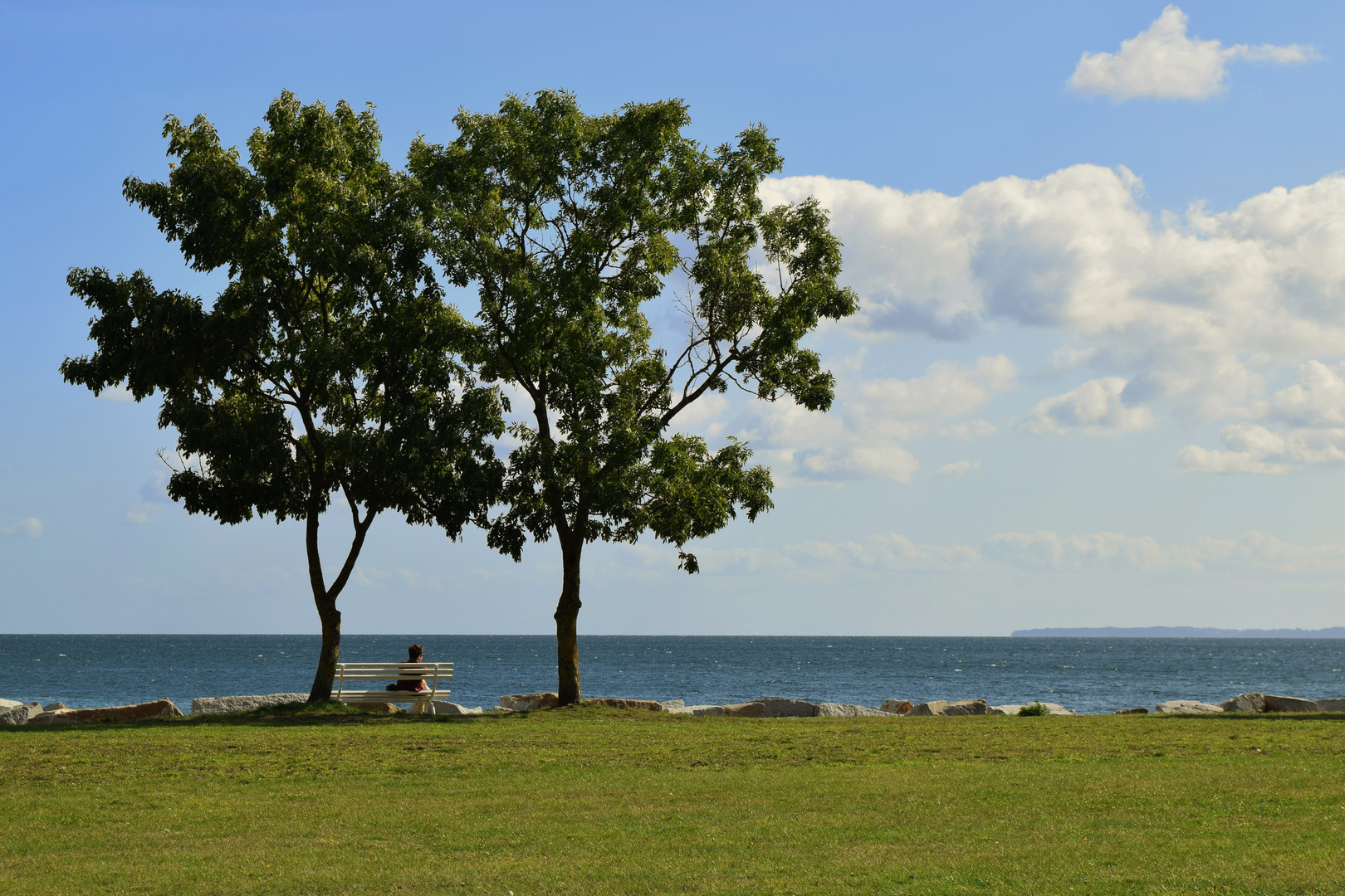 Bank mit Aussicht