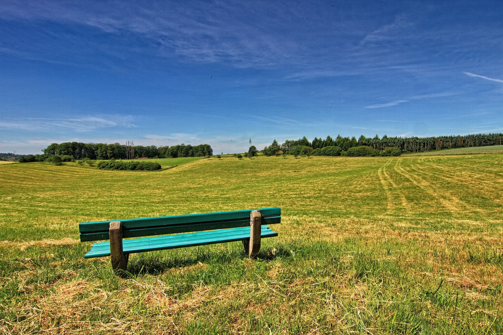 Bank mit Aussicht