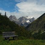 Bankerl vor der Kirchdachspitze