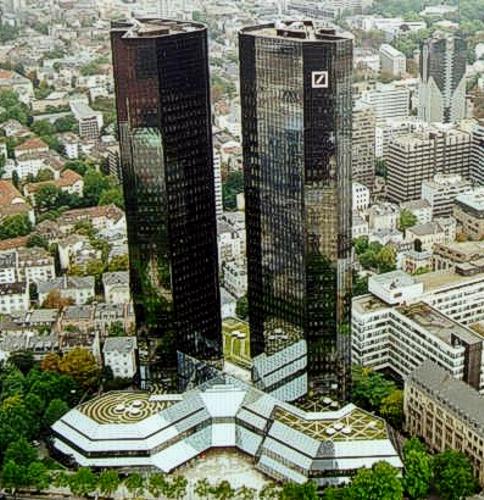 Bankgebäude in Frankfurt