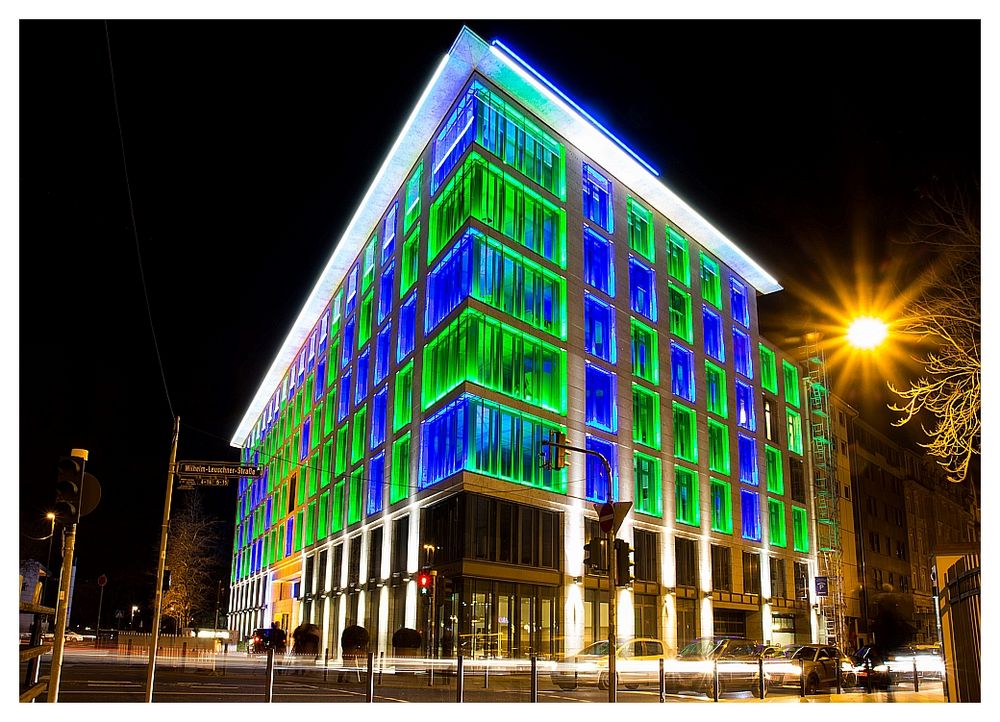 Bankhaus Metzler während der Luminale 2016