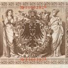 Banknote, 1000 Reichsmark von 1910, Rückseite