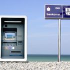 Bankomat   am Meer... ich werd nicht mehr :-))   von