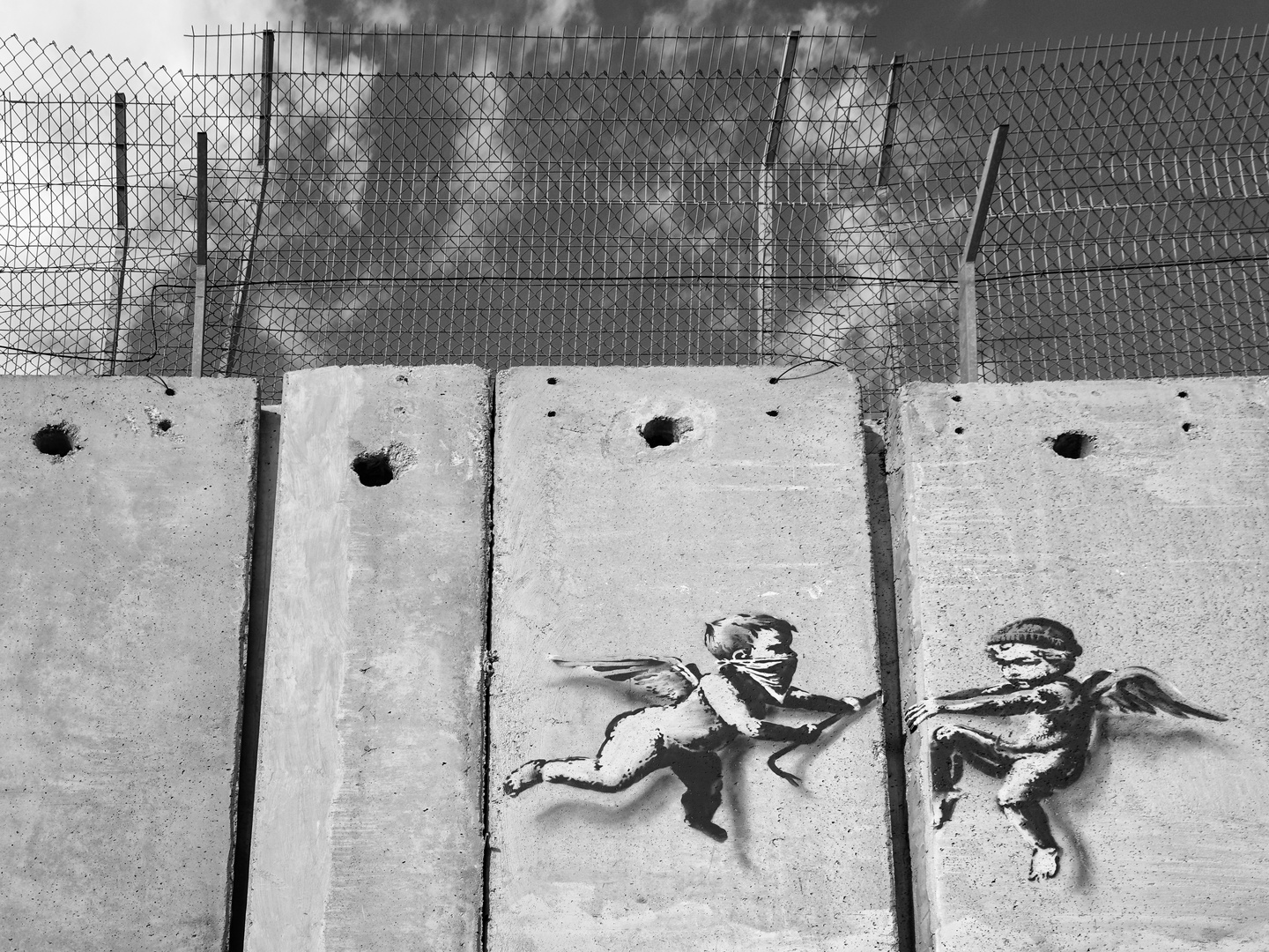 Banksy Angels Bethlehem