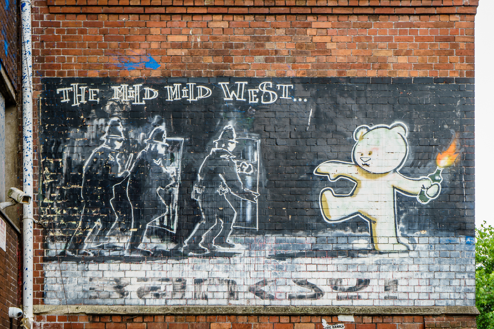 Banksy - The Mild Mild West