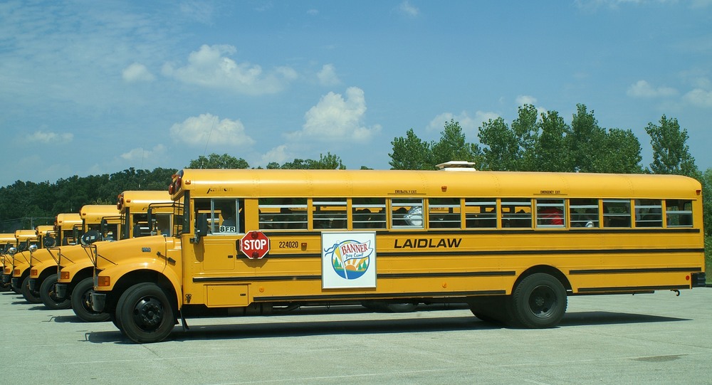 Banner Day Camp - Schoolbus